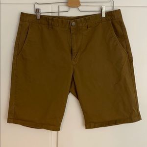 Bonobos Stretch Washed Chino Shorts 36” 11” Khaki